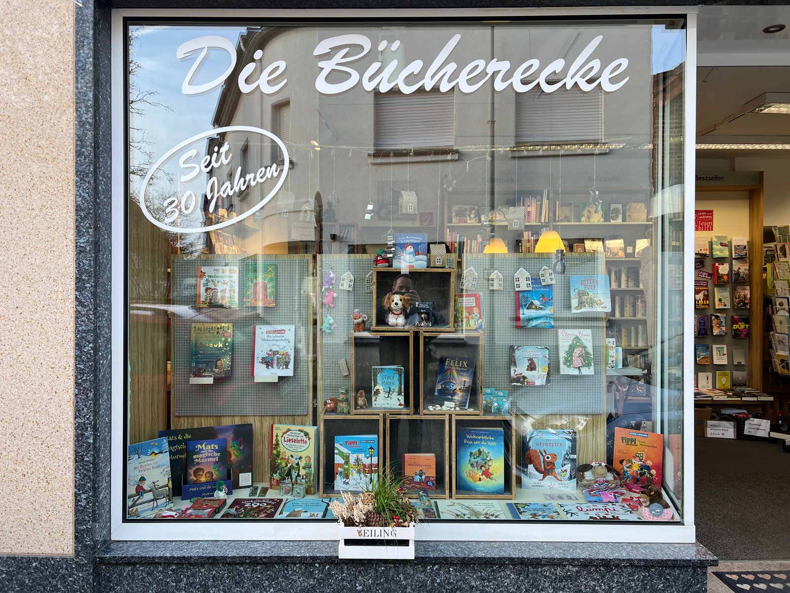 Bücherecke Drensteinfurt – Felix im Schaufenster